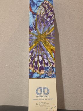 Diamond Dotz Blue & Purple Butterfly Diamond Art Kit